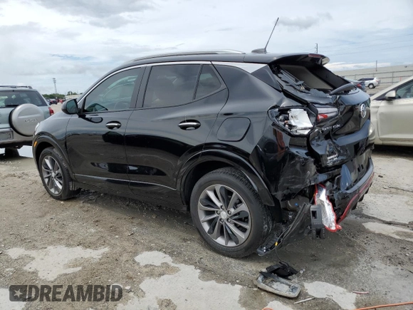 2021 Buick Encore GX Select with VIN KL4MMDS26MB170752, listed as a Copart auction lot 58847145 with 26,631 mi miles and Salvage title. Bid and sale history available at DreamBid. Image 2.