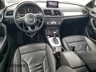 2016 Audi Q3 Premium Plus with VIN WA1EFCFS5GR000591, listed as a Copart auction lot 45585415 with 87,303 mi miles and Salvage title. Bid and sale history available at DreamBid. Image 8.