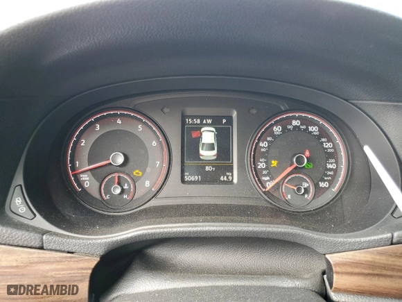 2022 Volkswagen Passat 2.0T Limited Edition with VIN 1VWBA7A38NC004095, listed as a Copart auction lot 73806204 with 50,691 mi miles and Salvage Title. Bid and sale history available at carsss.com. Image 9.