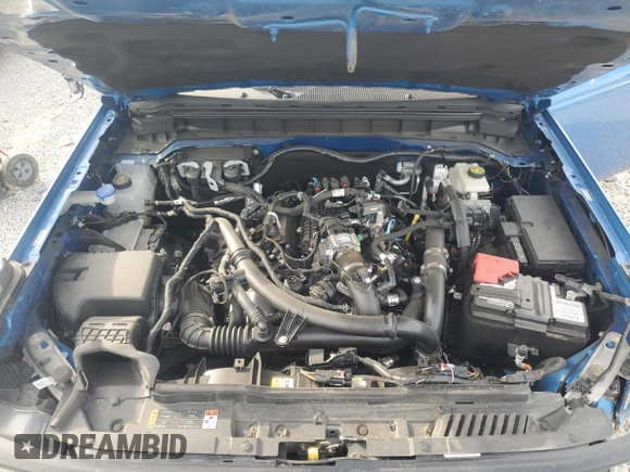 2023 Ford Bronco with VIN 1FMEE5DP3PLC10866, listed as a Copart auction lot 54316255 with 24,205 mi miles and Salvage title. Bid and sale history available at DreamBid. Image 12.