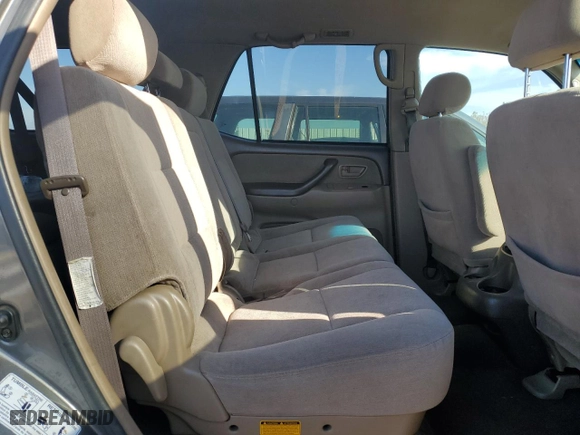 2004 Toyota Sequoia SR5 with VIN 5TDZT34A94S237866, listed as a Copart auction lot 52786305 with 184,678 mi miles and Salvage Title. Bid and sale history available at carsss.com. Image 11.