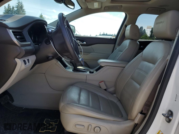 2017 GMC Acadia Denali with VIN 1GKKNXLS2HZ295257, listed as a Copart auction lot 57879415 with 76,953 mi miles and Salvage title. Bid and sale history available at DreamBid. Image 7.