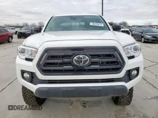 2022 Toyota Tacoma SR5 with VIN 3TMBZ5DN6NM035681, listed as a Copart auction lot 46226415 with 27,891 mi miles and Salvage title. Bid and sale history available at DreamBid. Image 5.