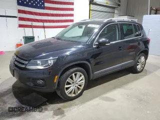 2012 Volkswagen Tiguan SE z VIN WVGBV7AX2CW525234, wystawiony jako Copart lot #61307915 z przebiegiem 123 938 mil mil oraz Czysty tytuł • Clean title. Historia ofert i sprzedaży dostępna na DreamBid. Obrazek 1.