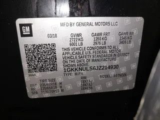 2018 GMC Acadia SLT z VIN 1GKKNULS6JZ214930, wystawiony jako IAAI lot #41850678 z przebiegiem 110 447 mil mil oraz . Historia ofert i sprzedaży dostępna na DreamBid. Obrazek 9.
