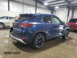 2021 Chevrolet TrailBlazer LT with VIN KL79MPS22MB025914, listed as a Copart auction lot 54783884 with 25,395 mi miles and . Bid and sale history available at DreamBid. Image 3.