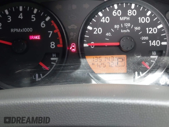 2014 Nissan Frontier SV with VIN 1N6AD0ER8EN756702, listed as a IAAI auction lot 42021294 with 135,143 mi miles and . Bid and sale history available at DreamBid. Image 16.
