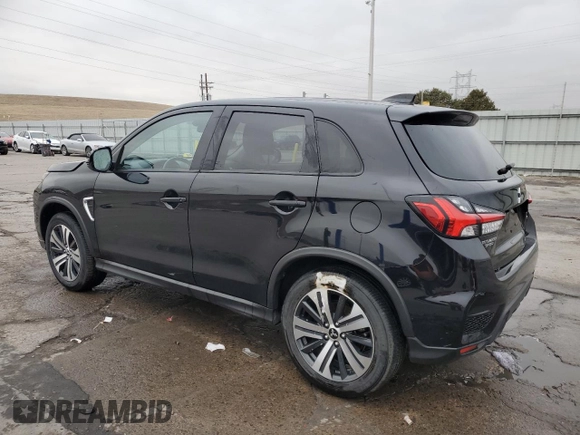 2022 Mitsubishi Outlander ES with VIN JA4ARUAU5NU008396, listed as a Copart auction lot 48394925 with 59,230 mi miles and Salvage title. Bid and sale history available at DreamBid. Image 2.