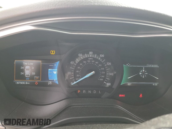 2020 Ford Fusion SE with VIN 3FA6P0HD5LR249806, listed as a Copart auction lot 55966275 with 87,930 mi miles and Salvage title. Bid and sale history available at DreamBid. Image 9.