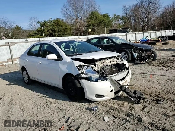 2010 Toyota Yaris with VIN JTDBT4K39A1361835, listed as a Copart auction lot 48660785 with 268,273 mi miles and Salvage Title. Bid and sale history available at carsss.com. Image 10.