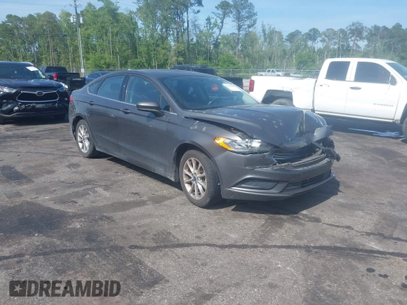 2017 Ford Fusion SE z VIN 3FA6P0H76HR259097, wystawiony jako IAAI lot #42133090 z przebiegiem 187 400 mil mil oraz . Historia ofert i sprzedaży dostępna na DreamBid. Obrazek 1.