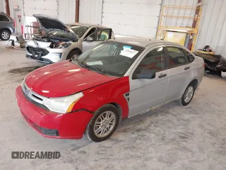2008 Ford Focus SE with VIN 1FAHP35N38W133662, listed as a IAAI auction lot 42855611 with Not provided miles and . Bid and sale history available at DreamBid. Image 2.