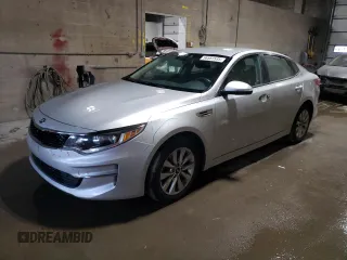 2017 Kia Optima LX z VIN 5XXGT4L38HG162133, wystawiony jako Copart lot #56581535 z przebiegiem 102 950 mil mil oraz Szkoda całkowita • Salvage title. Historia ofert i sprzedaży dostępna na DreamBid. Obrazek 1.