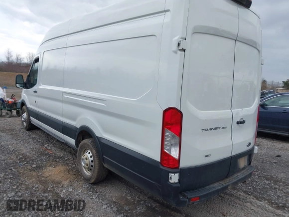 2023 Ford Transit Cargo with VIN 1FTBR3U89PKA07396, listed as a IAAI auction lot 41878907 with 103,402 mi miles and . Bid and sale history available at DreamBid. Image 3.