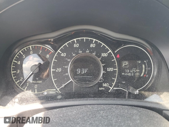2018 Nissan Note SV with VIN 3N1CE2CP2JL358582, listed as a Copart auction lot 59489645 with 73,125 mi miles and Clean title. Bid and sale history available at DreamBid. Image 9.