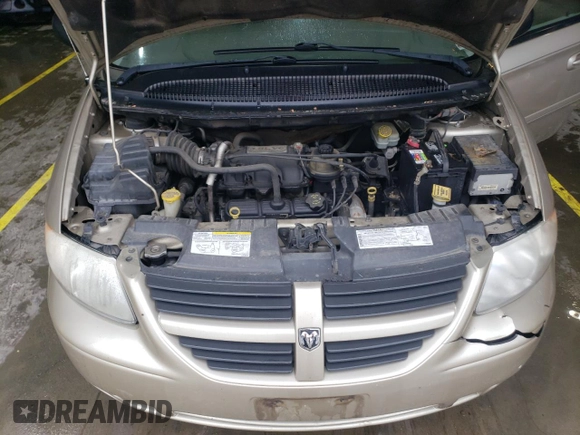 2005 Dodge Caravan SXT with VIN 2D4GP44L85R401401, listed as a Copart auction lot 58576535 with 190,858 mi miles and Salvage title. Bid and sale history available at DreamBid. Image 12.