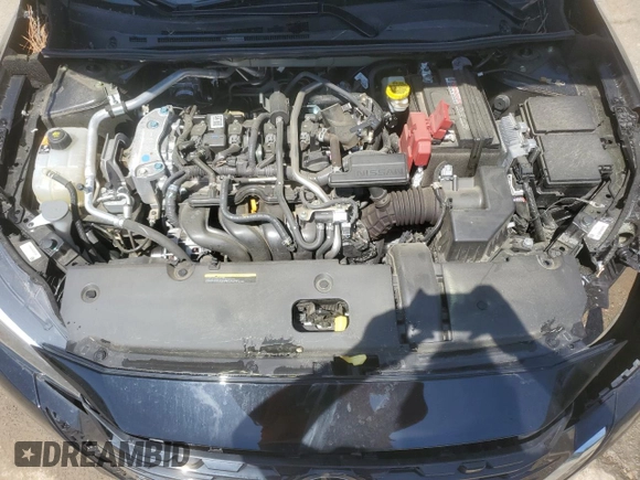 2024 Nissan Sentra S with VIN 3N1AB8BV1RY279812, listed as a Copart auction lot 50597575 with 18,585 mi miles and Salvage title. Bid and sale history available at DreamBid. Image 11.