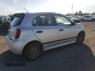 2015 Nissan Micra S z VIN 3N1CK3CP7FL267314, wystawiony jako Copart lot #45702245 z przebiegiem 76 500 mil mil oraz Czysty tytuł • Clean title. Historia ofert i sprzedaży dostępna na DreamBid. Obrazek 3.