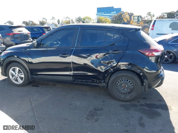 2023 Nissan Kicks S with VIN 3N1CP5BV5PL536098, listed as a IAAI auction lot 41375309 with 29,462 mi miles. Bid and sale history available at carsss.com. Image 14.