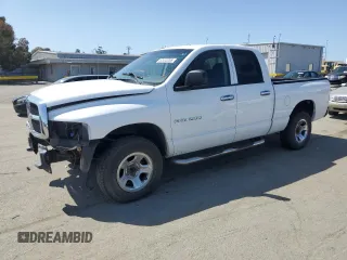 2004 Dodge 1500 SLT with VIN 1D7HA18N34S784891, listed as a Copart auction lot 52533255 with 99,805 mi miles and Salvage Title. Bid and sale history available at carsss.com. Image 1.
