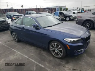 2016 BMW 2 Series 228i z VIN WBA1F9C51GV546640, wystawiony jako Copart lot #55635985 z przebiegiem 78 189 mil mil oraz Szkoda całkowita • Salvage title. Historia ofert i sprzedaży dostępna na DreamBid. Obrazek 4.