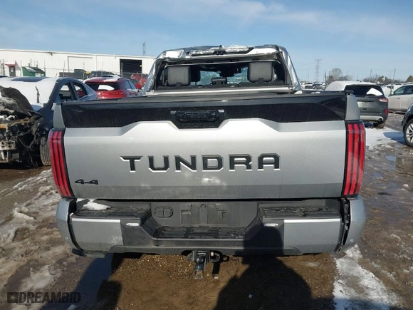 2024 Toyota Tundra 4WD Platinum with VIN 5TFNA5DB7RX142071, listed as a IAAI auction lot 41830623 with 23,163 mi miles. Bid and sale history available at carsss.com. Image 16.