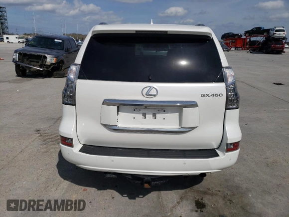 2017 Lexus GX with VIN JTJJM7FX8H5153422, listed as a Copart auction lot 41570193 with 39,107 mi miles. Bid and sale history available at carsss.com. Image 6.