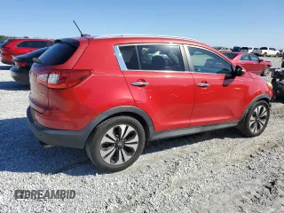 2011 Kia Sportage SX with VIN KNDPC3A64B7120176, listed as a Copart auction lot 48480145 with 208,933 mi miles and Salvage title. Bid and sale history available at DreamBid. Image 3.