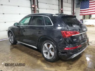 2024 Audi Q5 Premium Plus with VIN WA1BBAFY6R2017287, listed as a Copart auction lot 49304225 with 13,313 mi miles and Salvage title. Bid and sale history available at DreamBid. Image 2.