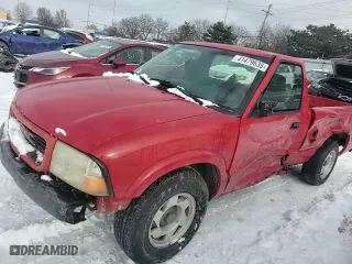 1999 GMC Sonoma with VIN 1GTCS1444XK504446, listed as a Copart auction lot 41479635 with 0 mi miles and Salvage Title. Bid and sale history available at carsss.com. Image 11.