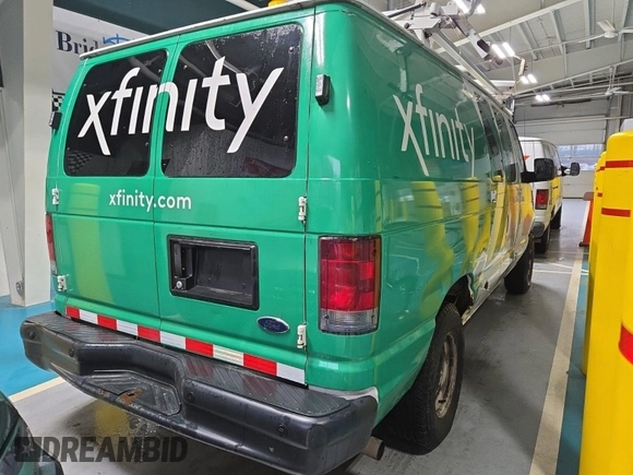 2010 Ford Econoline Cargo Commercial with VIN 1FTNE2EL3ADA10330, listed as a IAAI auction lot 42339729 with 147,444 mi miles and . Bid and sale history available at DreamBid. Image 1.