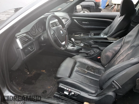 2018 BMW 4 Series 430i xDrive with VIN WBA4Z3C51JEC47788, listed as a Copart auction lot 50137095 with 80,447 mi miles and Salvage Title. Bid and sale history available at DreamBid. Image 7.