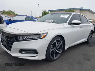 2019 Honda Accord Sport with VIN 1HGCV2F38KA001391, listed as a IAAI auction lot 42544629 with 39,663 mi miles and . Bid and sale history available at DreamBid. Image 18.