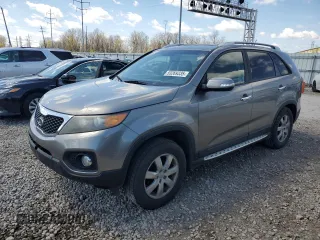 2013 Kia Sorento LX with VIN 5XYKT3A61DG365274, listed as a Copart auction lot 53269335 with 254,383 mi miles and Salvage Title. Bid and sale history available at carsss.com. Image 1.