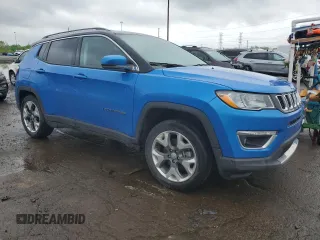 2019 Jeep Compass Limited z VIN 3C4NJDCB7KT647945, wystawiony jako Copart lot #56949725 z przebiegiem 41 892 mil mil oraz Czysty tytuł • Clean title. Historia ofert i sprzedaży dostępna na DreamBid. Obrazek 4.