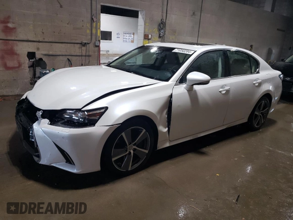 2016 Lexus GS 350 with VIN JTHCZ1BL4GA004135, listed as a Copart auction lot 71050204 with 95,648 mi miles and Salvage Title. Bid and sale history available at carsss.com. Image 1.