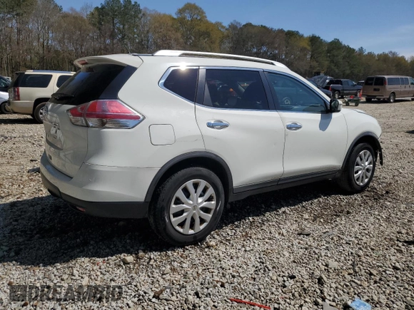 2016 Nissan Rogue S with VIN KNMAT2MT7GP677625, listed as a Copart auction lot 49970505 with 90,249 mi miles and Salvage Title. Bid and sale history available at DreamBid. Image 3.