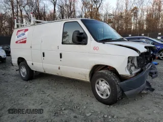 2008 Ford Econoline Cargo Commercial with VIN 1FTNE24W58DA04003, listed as a Copart auction lot 83749744 with 210,905 mi miles and Salvage title. Bid and sale history available at DreamBid. Image 4.
