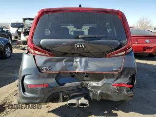 2021 Kia Soul Turbo with VIN KNDJ53AFXM7738279, listed as a Copart auction lot 77815624 with 23,793 mi miles and Salvage Title. Bid and sale history available at DreamBid. Image 6.