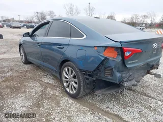 2017 Hyundai Sonata SE with VIN 5NPE24AF9HH445488, listed as a IAAI auction lot 41058868 with 146,812 mi miles. Bid and sale history available at carsss.com. Image 3.