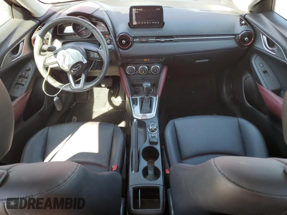 2018 Mazda CX-3 Touring with VIN JM1DKDC78J1307830, listed as a Copart auction lot 47021665 with 39,088 mi miles and Salvage Title. Bid and sale history available at carsss.com. Image 8.