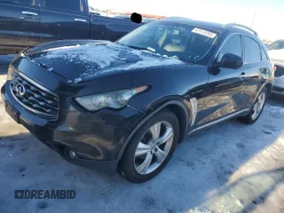 2009 Infiniti FX35 with VIN JNRAS18W59M159339, listed as a Copart auction lot 87513285 with 197,059 mi miles and Salvage Title. Bid and sale history available at carsss.com. Image 1.