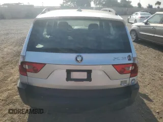 2005 BMW X3 3.0i with VIN WBXPA93465WD17225, listed as a Copart auction lot 72976984 with 165,443 mi miles and Clean Title. Bid and sale history available at carsss.com. Image 6.