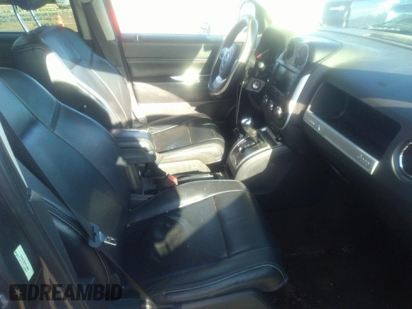 2017 Jeep Compass High Altitude with VIN 1C4NJCEBXHD199867, listed as a IAAI auction lot 41135041 with 159,370 mi miles. Bid and sale history available at carsss.com. Image 5.