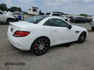 2017 Mercedes-Benz SLC 43 AMG z VIN WDDPK6GA6HF137047, wystawiony jako Copart lot #56179645 z przebiegiem 17 049 mil mil oraz Szkoda całkowita • Salvage title. Historia ofert i sprzedaży dostępna na DreamBid. Obrazek 3.