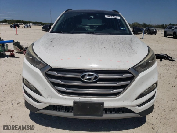 2017 Hyundai Tucson Value with VIN KM8J33A21HU549347, listed as a Copart auction lot 52620985 with 101,043 mi miles and Salvage Title. Bid and sale history available at carsss.com. Image 5.
