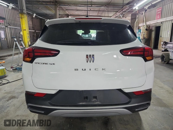 2024 Buick Encore GX Preferred с VIN KL4AMBS26RB138138, выставлен на аукционе Copart как лот 60132925 с пробегом 11 642 миль миль и Чистый • Clean title. История ставок и продаж доступна на DreamBid. Изображение 6.
