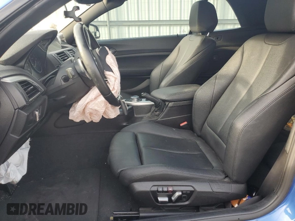 2016 BMW 2 Series 228i with VIN WBA1K9C58GV322471, listed as a Copart auction lot 39261604 with 71,839 mi miles. Bid and sale history available at carsss.com. Image 7.
