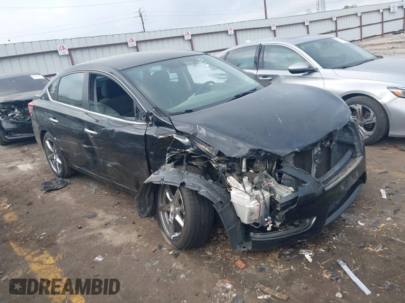 2013 Nissan Sentra S with VIN 3N1AB7AP0DL770424, listed as a IAAI auction lot 41951191 with 129,348 mi miles and . Bid and sale history available at DreamBid. Image 1.