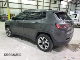 2020 Jeep Compass Limited with VIN 3C4NJDCB1LT145143, listed as a Copart auction lot 84687624 with 87,846 mi miles and Salvage Title. Bid and sale history available at carsss.com. Image 2.